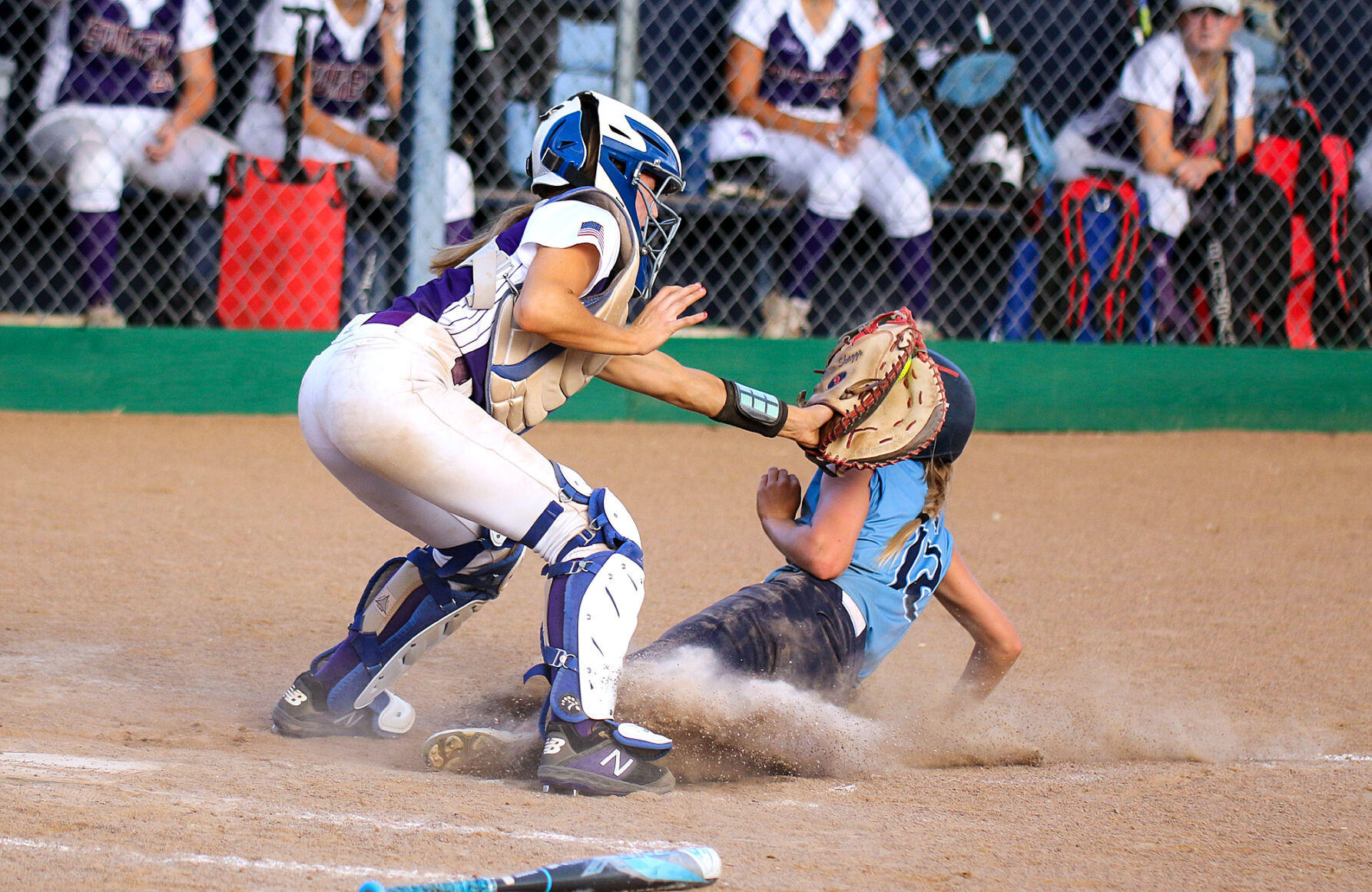 Marquette vs. Eureka softball